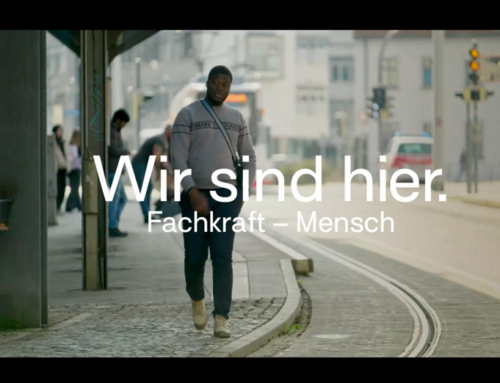 “Wir sind hier.  Fachkraft – Mensch” – Kurzfilm der Initiative ITAS